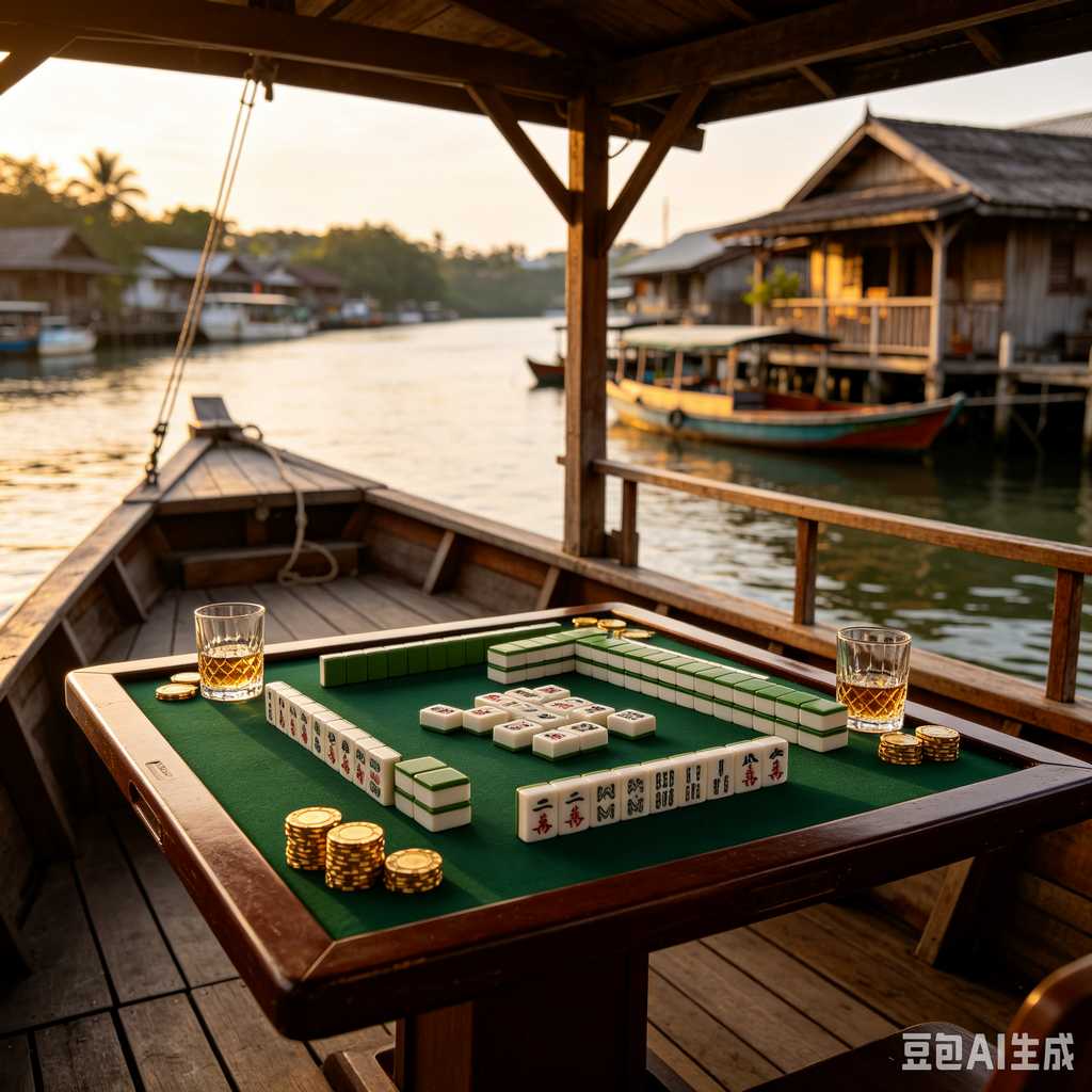 mahjong table mat