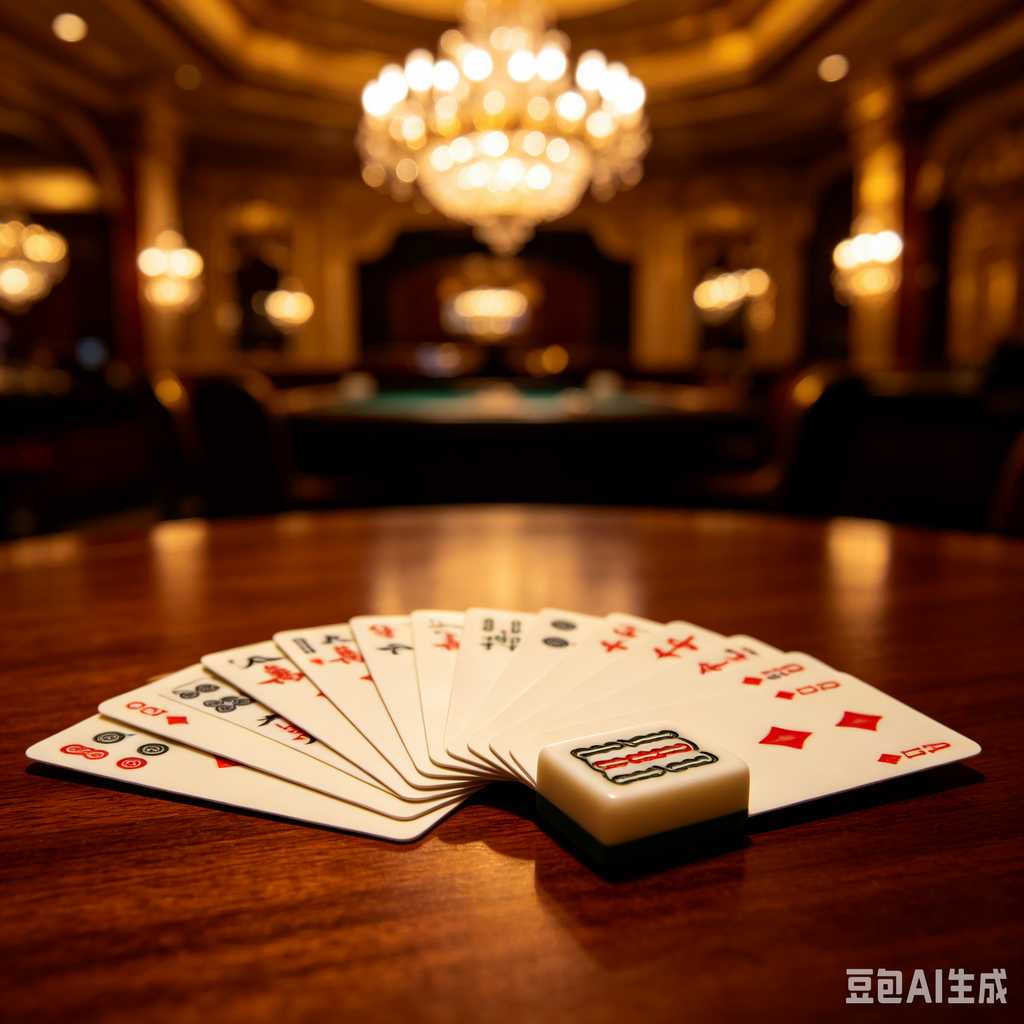 classic oriental board game mahjong