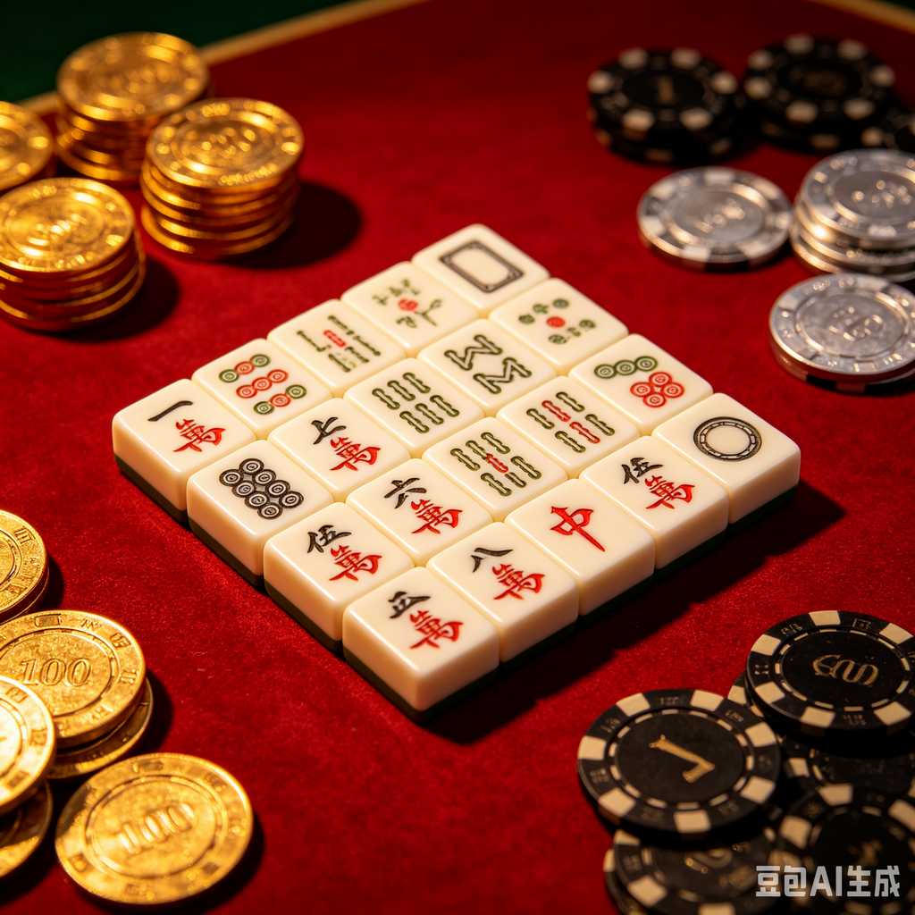 luggage portable mahjong tiles